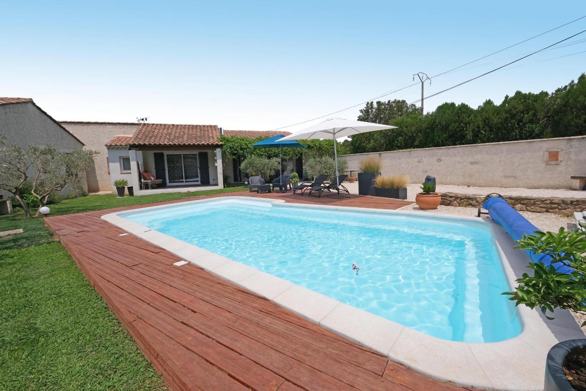 Willa Very Pleasant House With Swimming Pool In Mouries, Near Les Baux De Provence In The Alpilles - 6 People Zewnętrze zdjęcie