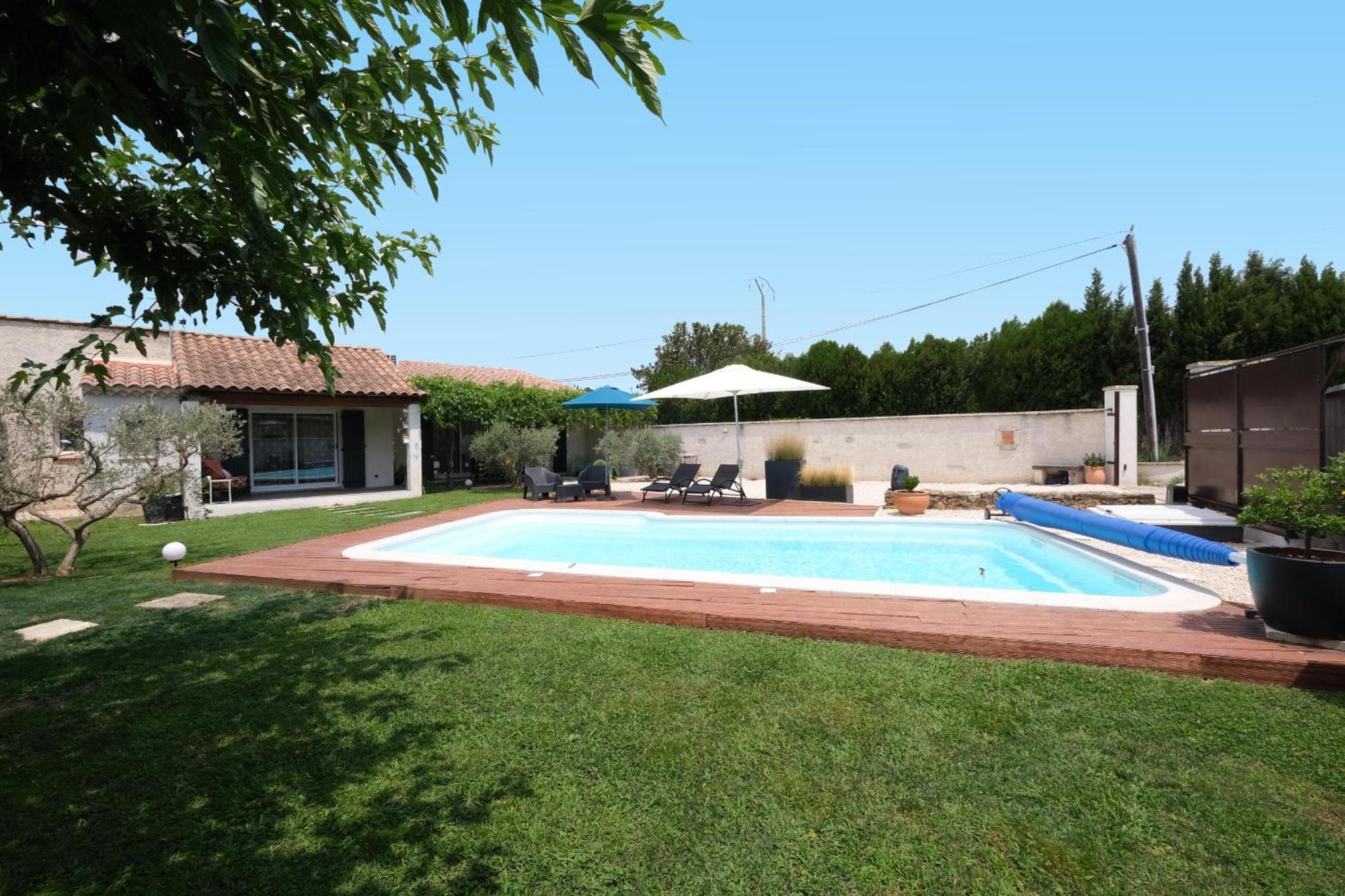 Willa Very Pleasant House With Swimming Pool In Mouries, Near Les Baux De Provence In The Alpilles - 6 People Zewnętrze zdjęcie